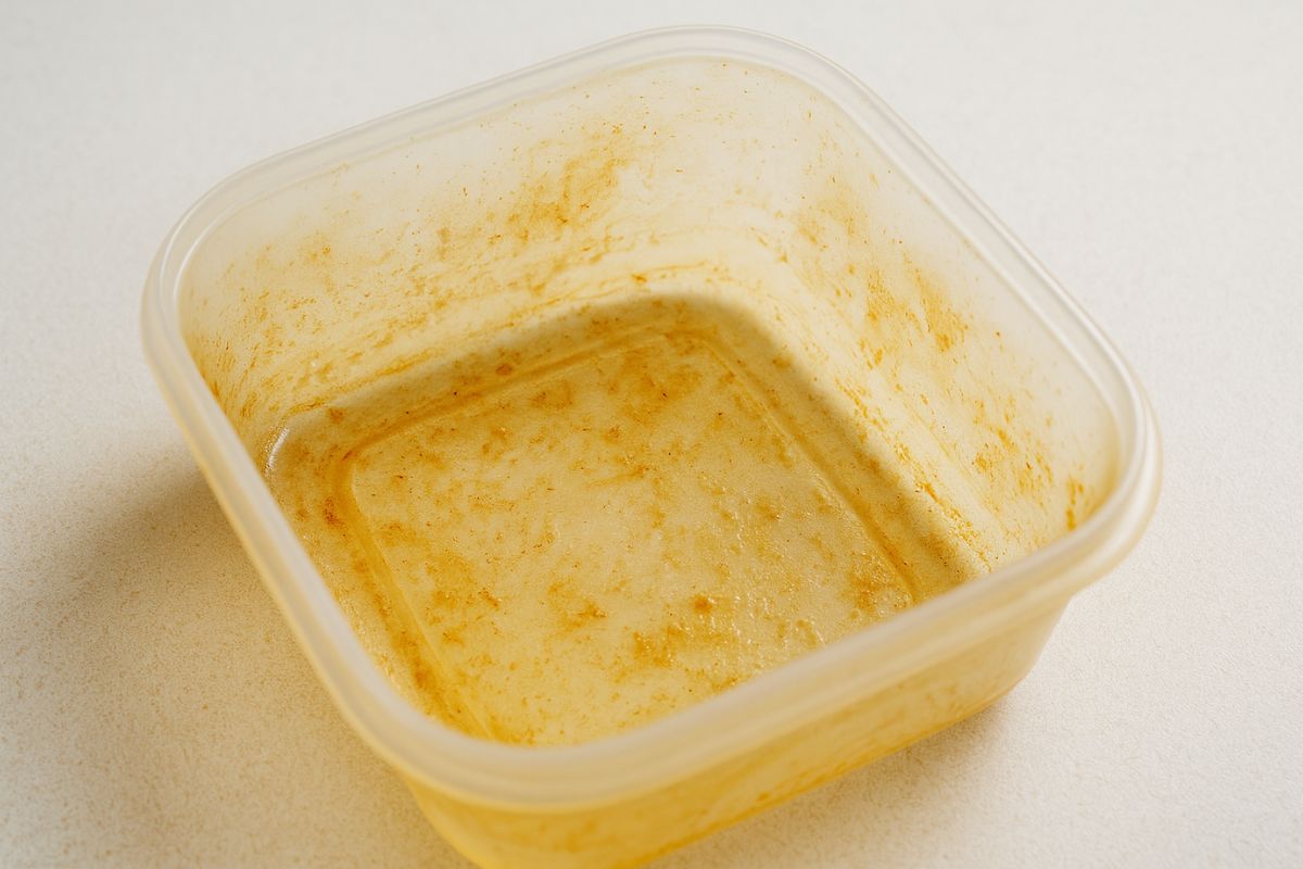 A melhor forma de lavar tupperware engordurado