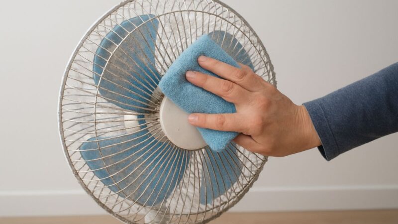 Qual a frequência ideal para limpar o ventilador?