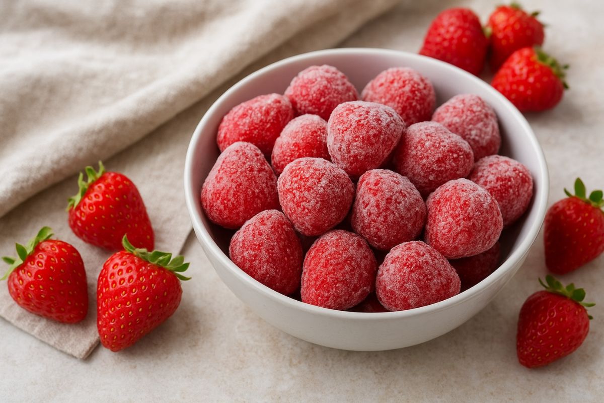 Morango congelado faz mal para a saúde? Veja a verdade aqui