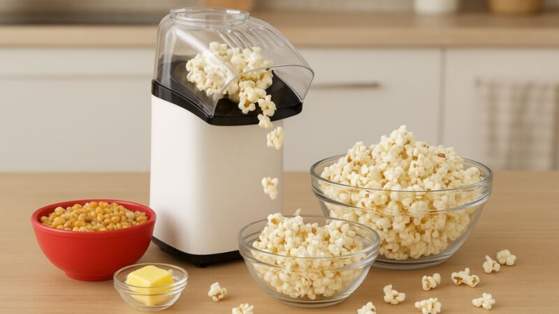 Vale a pena comprar pipoqueira elétrica em 2026? Veja prós e contras