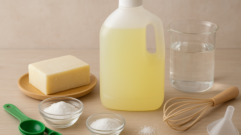 Receita de sabão líquido caseiro: saiba como fazer