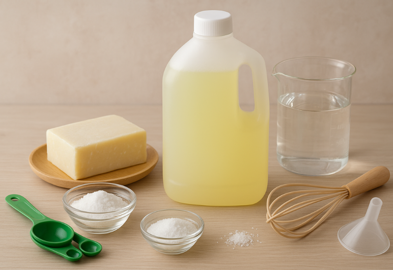 Receita de sabão líquido caseiro: saiba como fazer