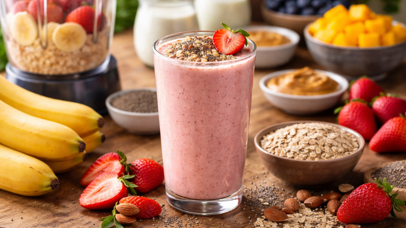 Vitamina turbinada para tomar no café da manhã: aprenda o passo a passo