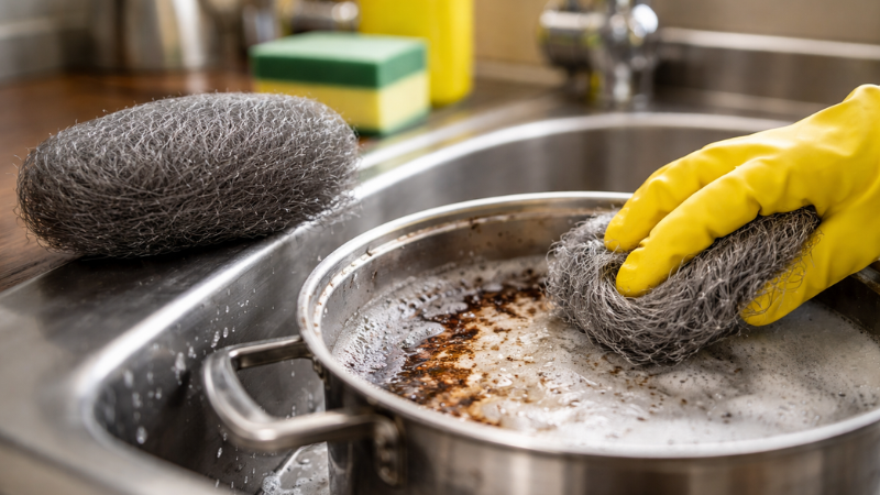 Para que serve e como usar esponjas de lã de aço como bombril?