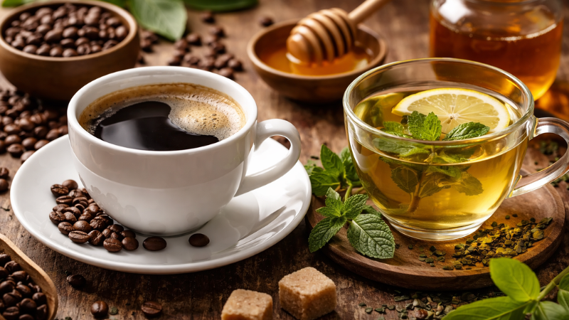 Café ou chá: qual bebida é mais saudável?