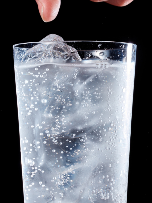 Benefícios da água com gás