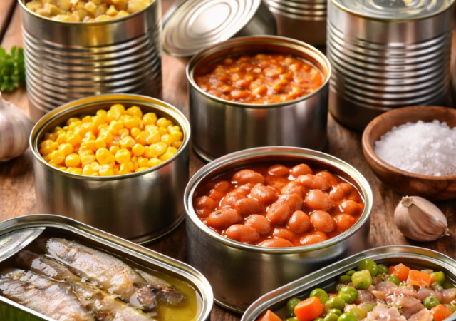 Perigos dos alimentos enlatados