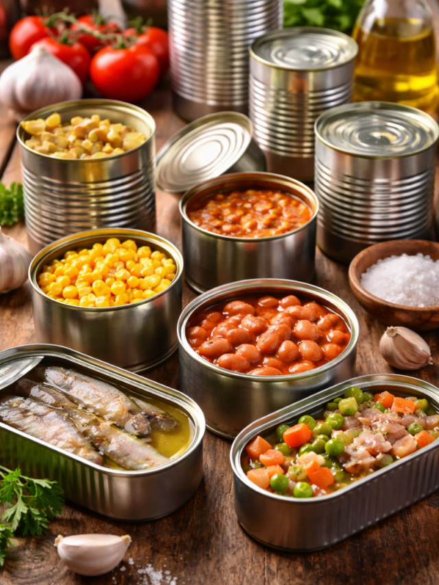 Perigos dos alimentos enlatados