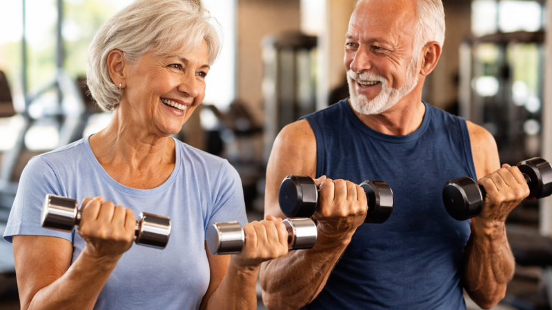 Benefícios da musculação para quem tem mais de 60 anos
