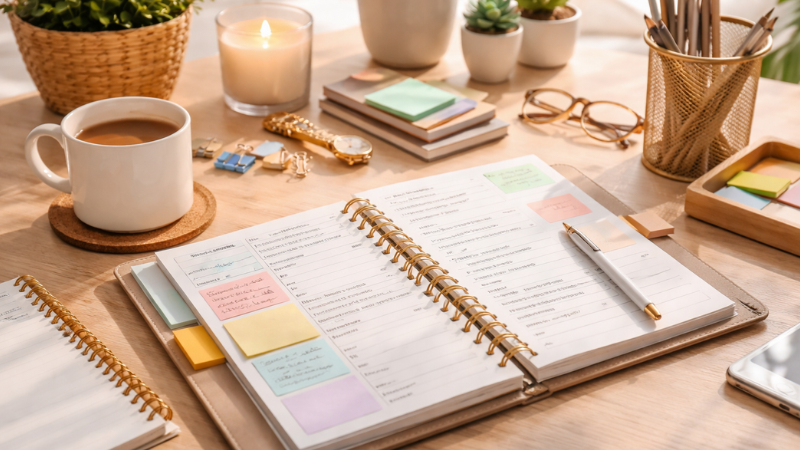 5 dicas para organizar o seu início de ano