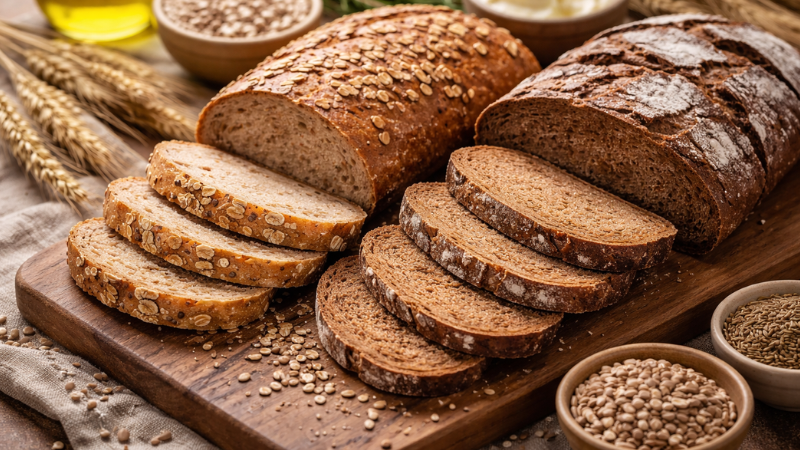 Pão integral ou pão de centeio: qual é o mais saudável?