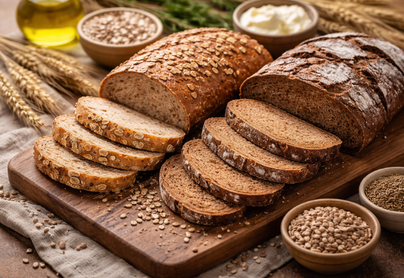 Pão integral ou pão de centeio: qual é o mais saudável?
