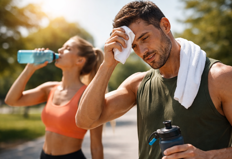 Veja os perigos de treinar no calor forte e como se proteger