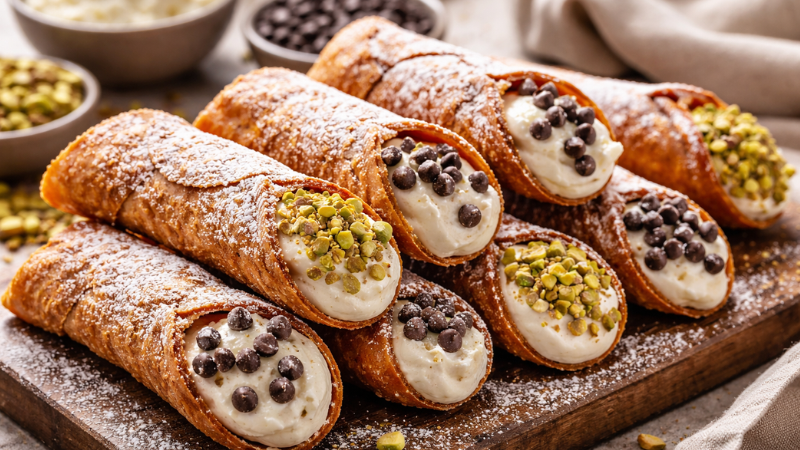 Como fazer cannoli caseiro