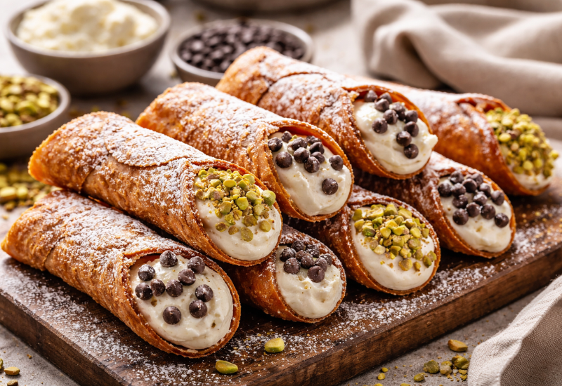 Como fazer cannoli caseiro