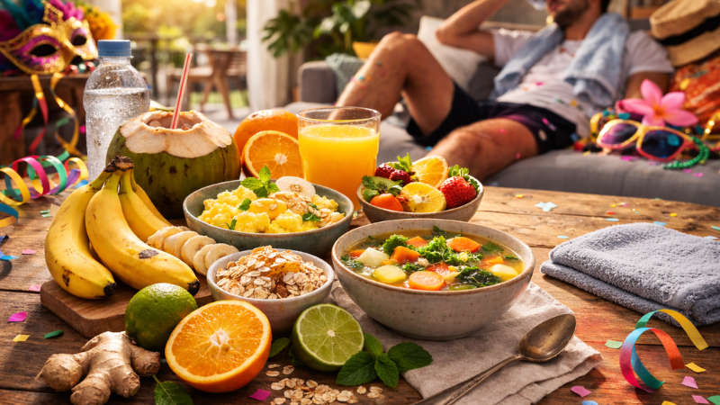 O que comer depois das festas de Carnaval?