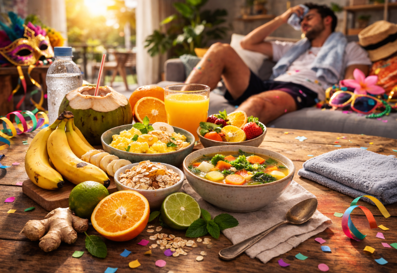 O que comer depois das festas de Carnaval?