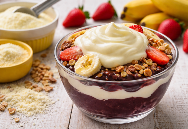 Receita de creme de Ninho para açaí: como fazer