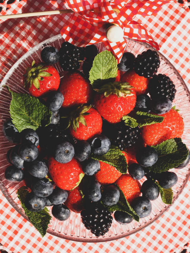 Benefícios das frutas vermelhas para a saúde