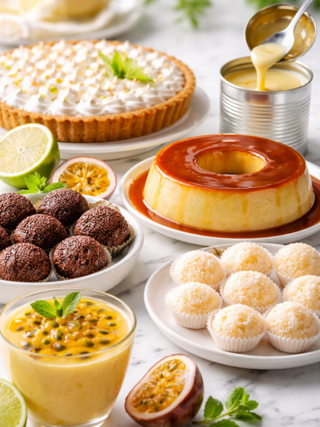 Receitas com leite condensado