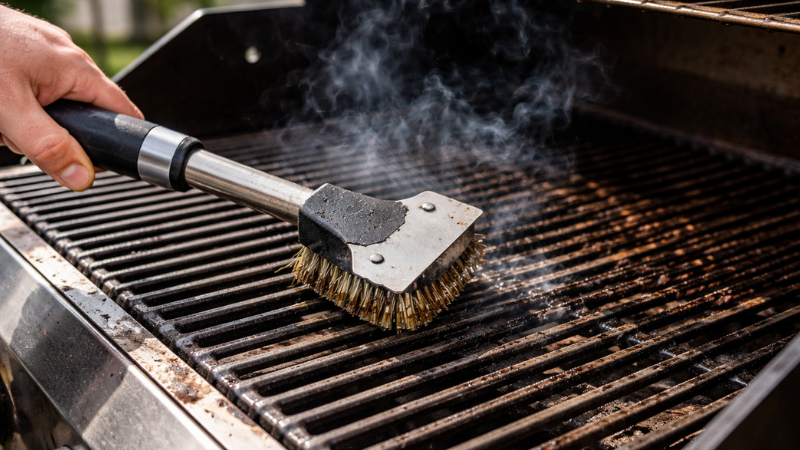 Como limpar grelha de churrasqueira do jeito certo