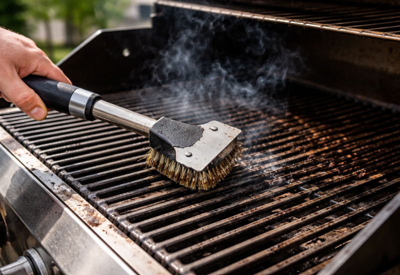Como limpar grelha de churrasqueira do jeito certo