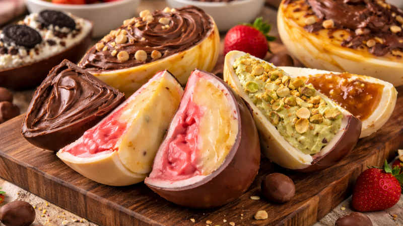 Ovo de Páscoa em fatia: saiba como fazer a grande tendência para 2026