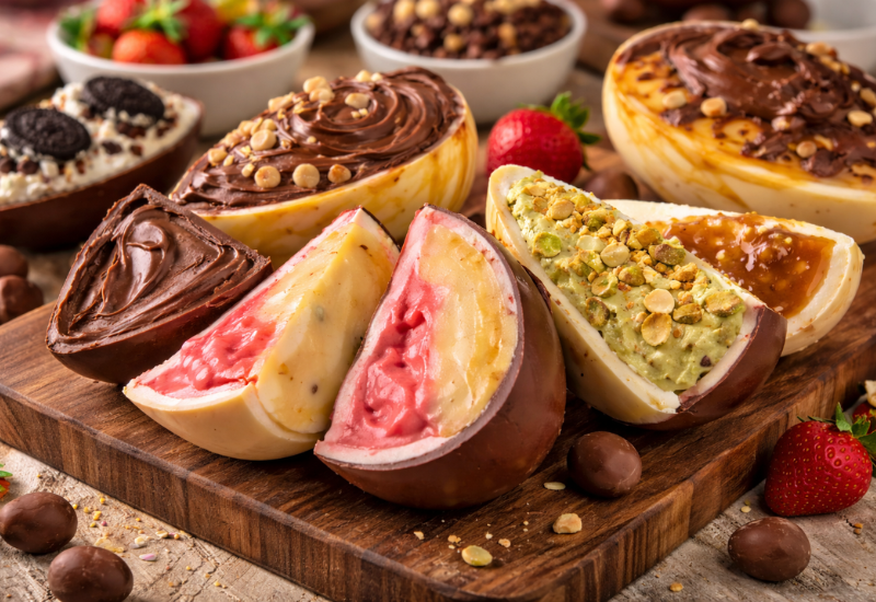 Ovo de Páscoa em fatia: saiba como fazer a grande tendência para 2026