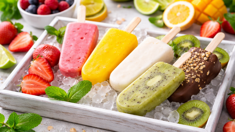 Como fazer picolé em casa rápido e fácil