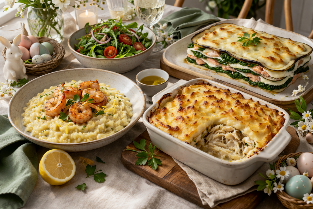 3 dicas diferentes para o Almoço de Páscoa 2026