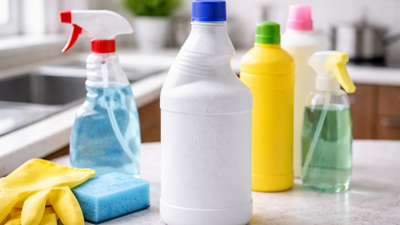 5 coisas que você JAMAIS deve misturar com água sanitária