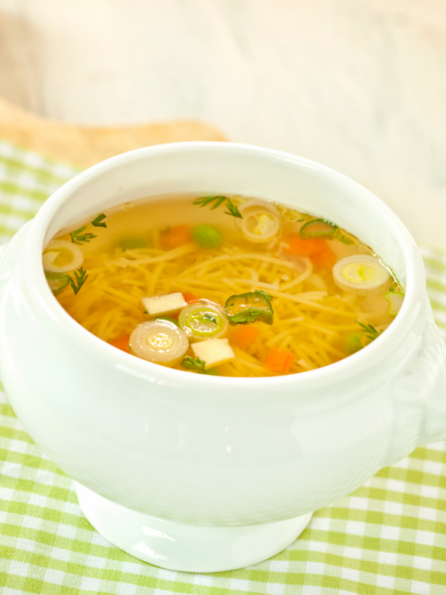 Benefícios da sopa para a saúde