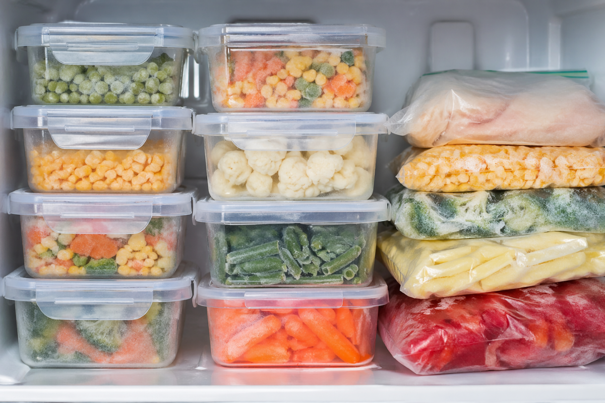 O jeito certo de congelar comida sem perder sabor
