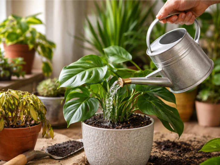 Por que sua planta está morrendo mesmo sendo regada todo dia?