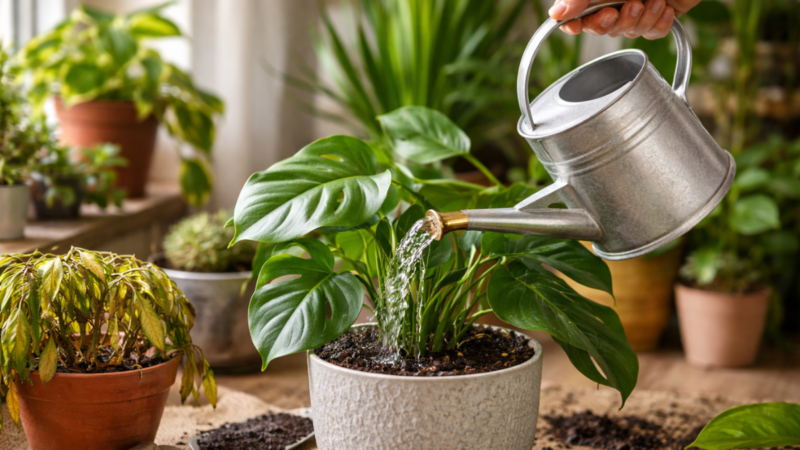 Por que sua planta está morrendo mesmo sendo regada todo dia?