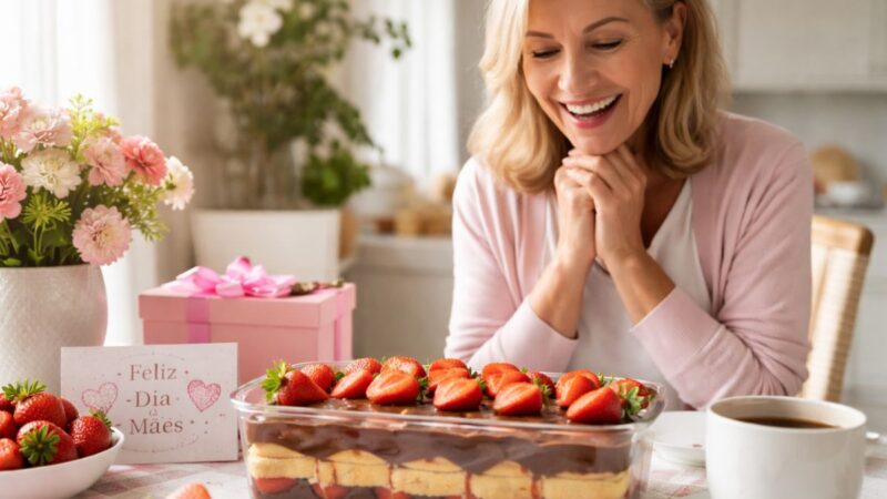 3 sobremesas para você fazer para a sua mãe no Dia das Mães