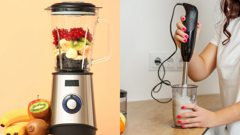 Quando é melhor usar mixer e quando é melhor usar liquidificador