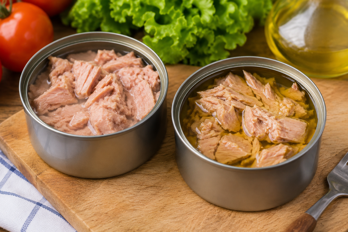 Atum em água x atum em óleo: quais as diferenças?