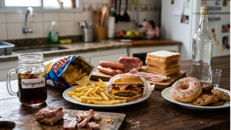 8 alimentos que fazem mal à saúde do fígado