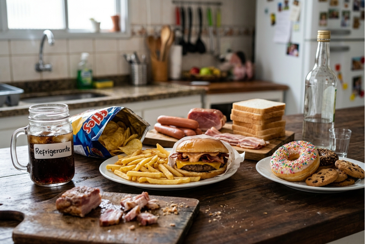 8 alimentos que fazem mal à saúde do fígado