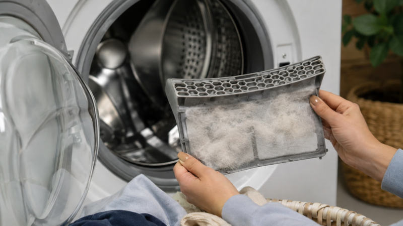 Como remover pelos das roupas na máquina de lavar