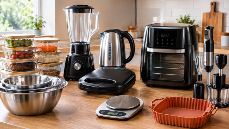 Itens de cozinha em alta para comprar no 9.9 da Amazon
