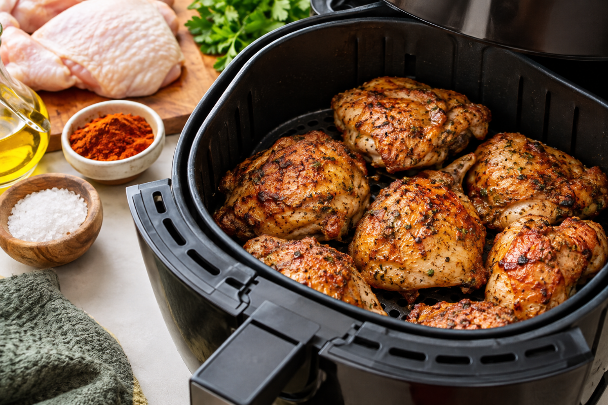 Como fazer frango na air fryer sem ficar seco? Veja truques