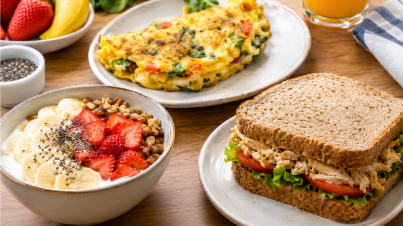 3 lanches rápidos e proteicos para comer durante a tarde
