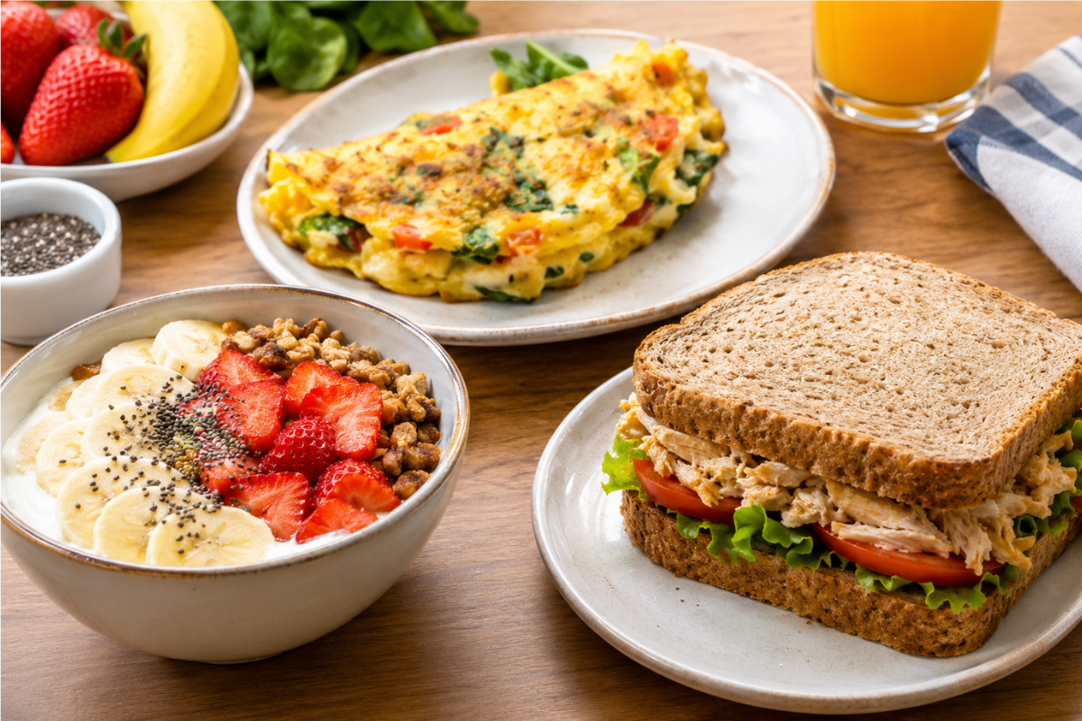 3 lanches rápidos e proteicos para comer durante a tarde
