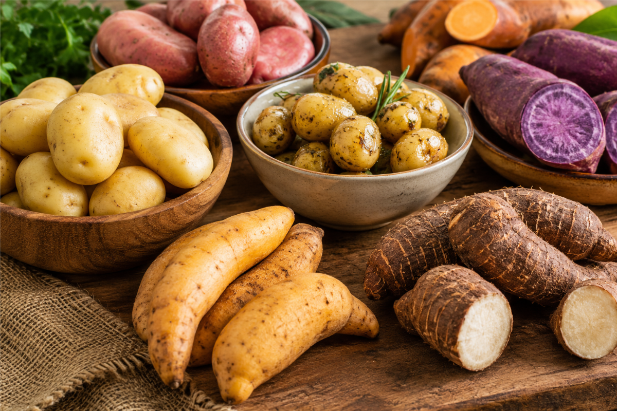 Conheça os tipos de batata e entenda as principais diferenças