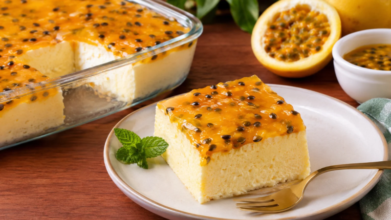 Como fazer mousse de maracujá de corte