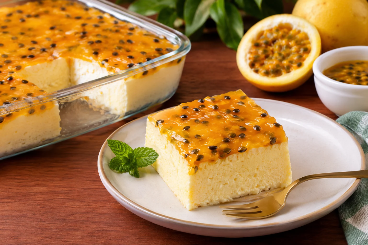 Como fazer mousse de maracujá de corte