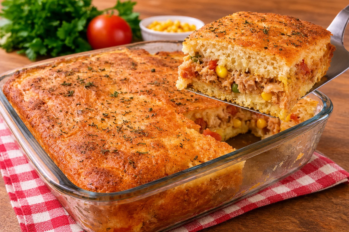 Torta salgada de atum: receita completa com passo a passo